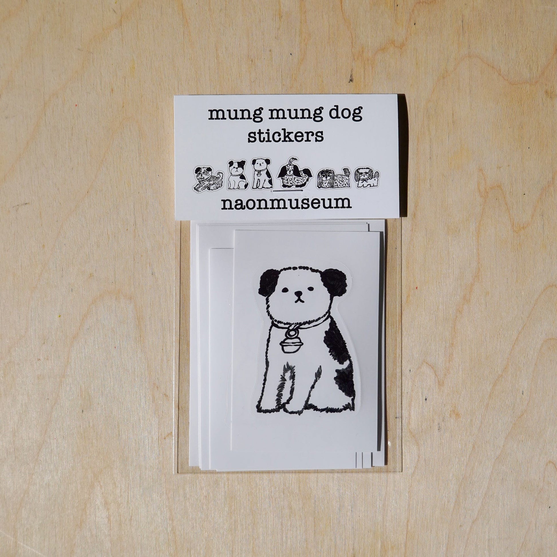 Mung Mung Dog Sticker pack
