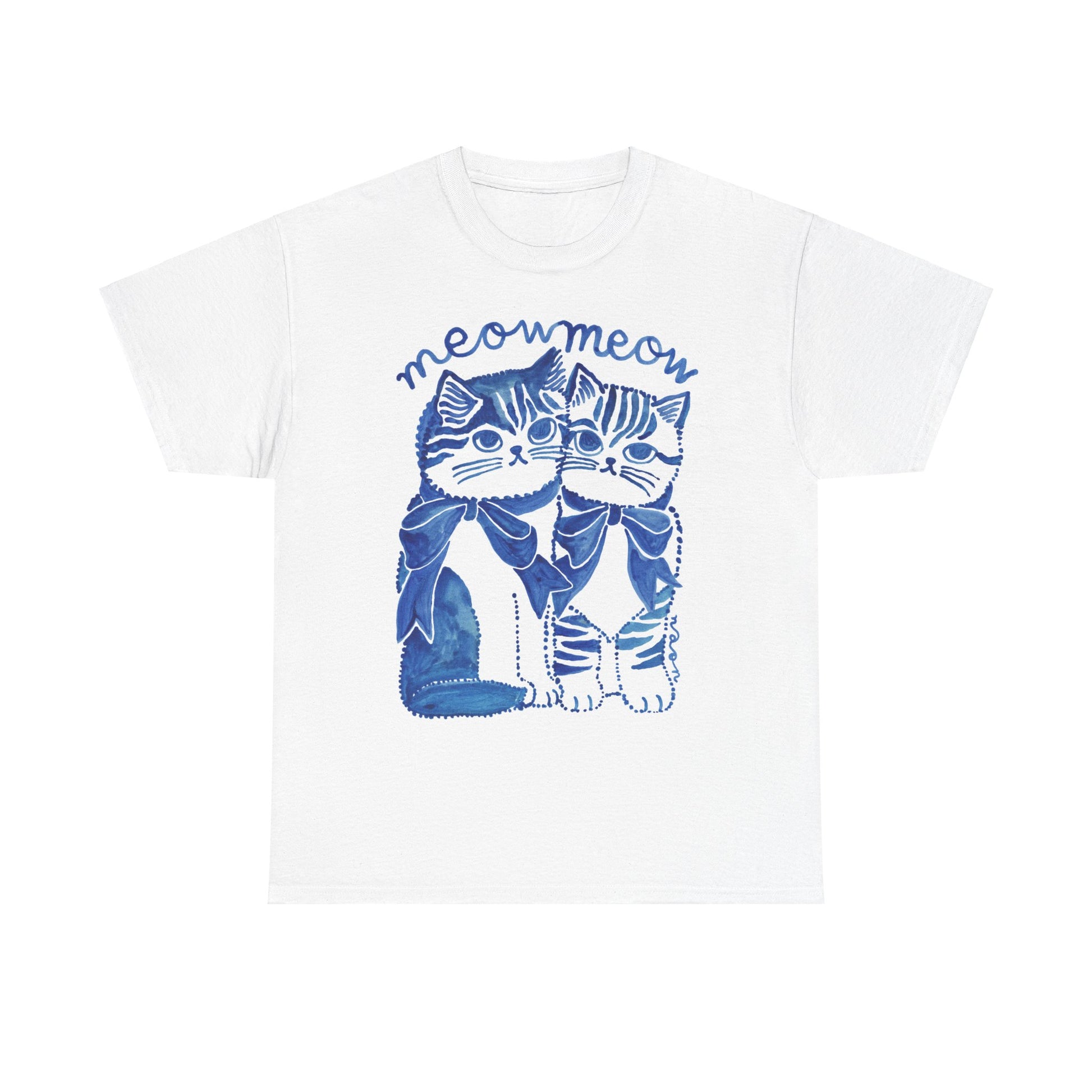 Meow Meow Unisex Heavy Cotton Tee