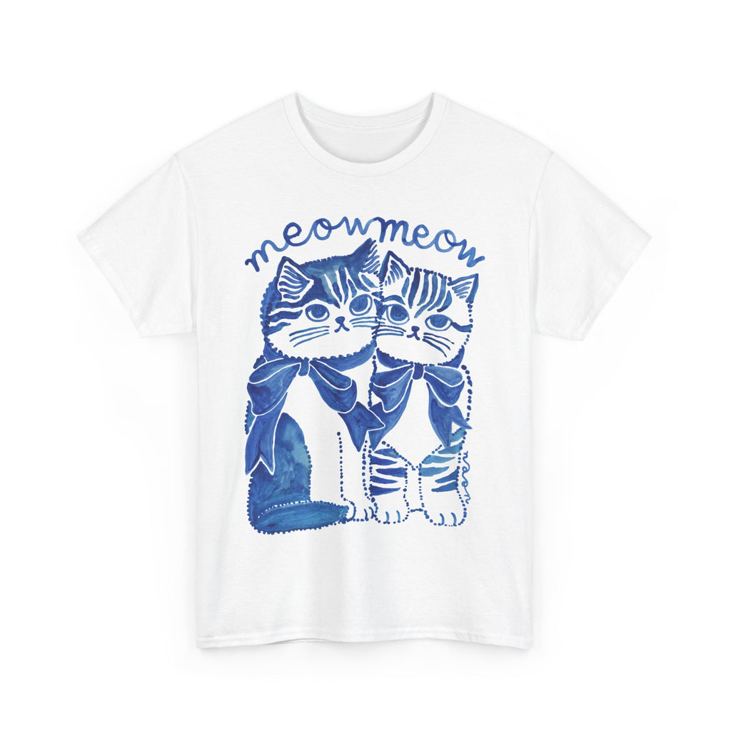 Meow Meow Unisex Heavy Cotton Tee