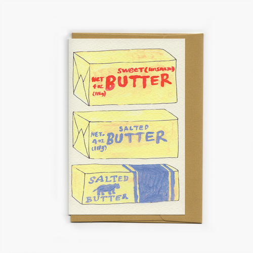 Butters card