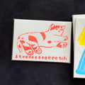 Streeeeetch cat Riso Print