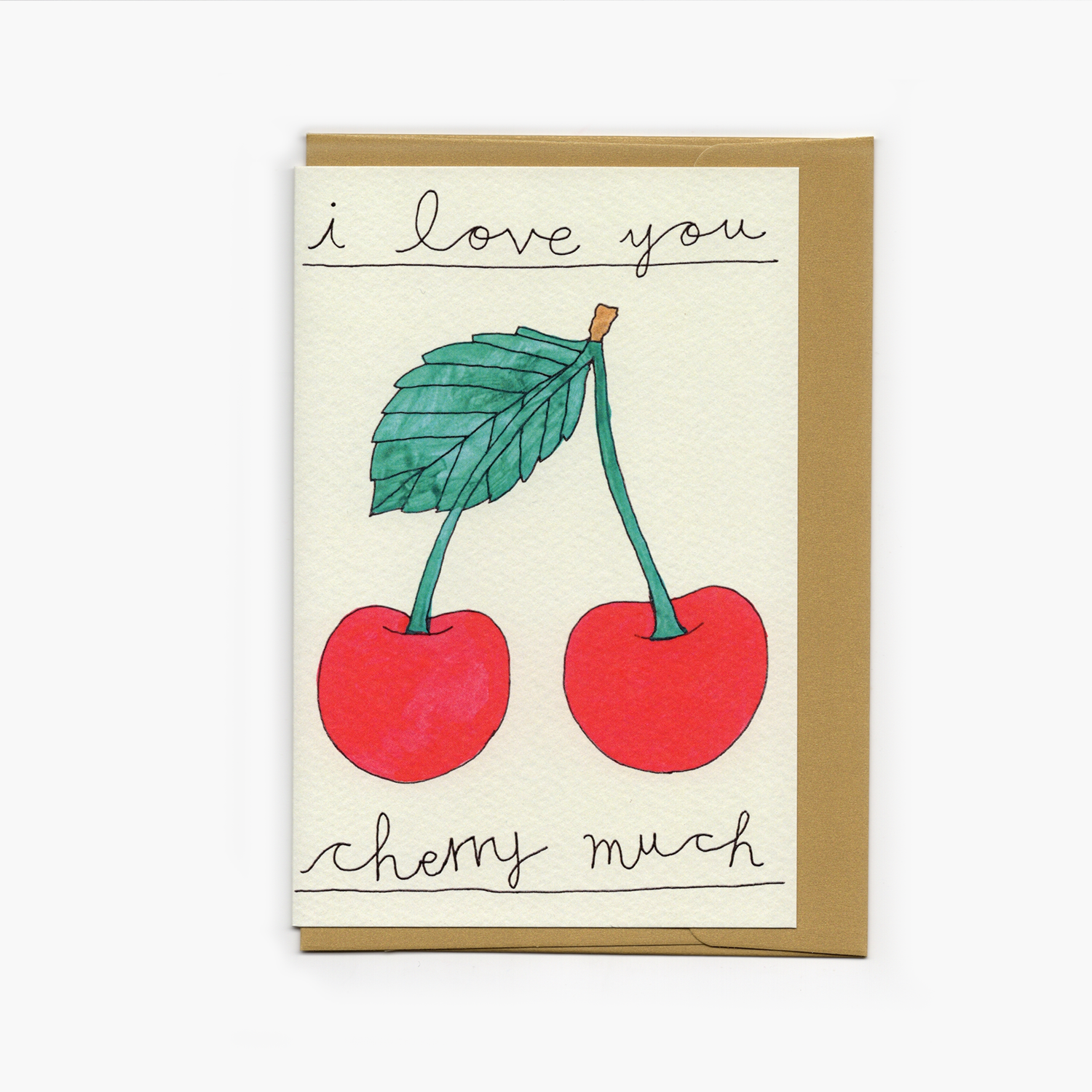 I love cherry much card