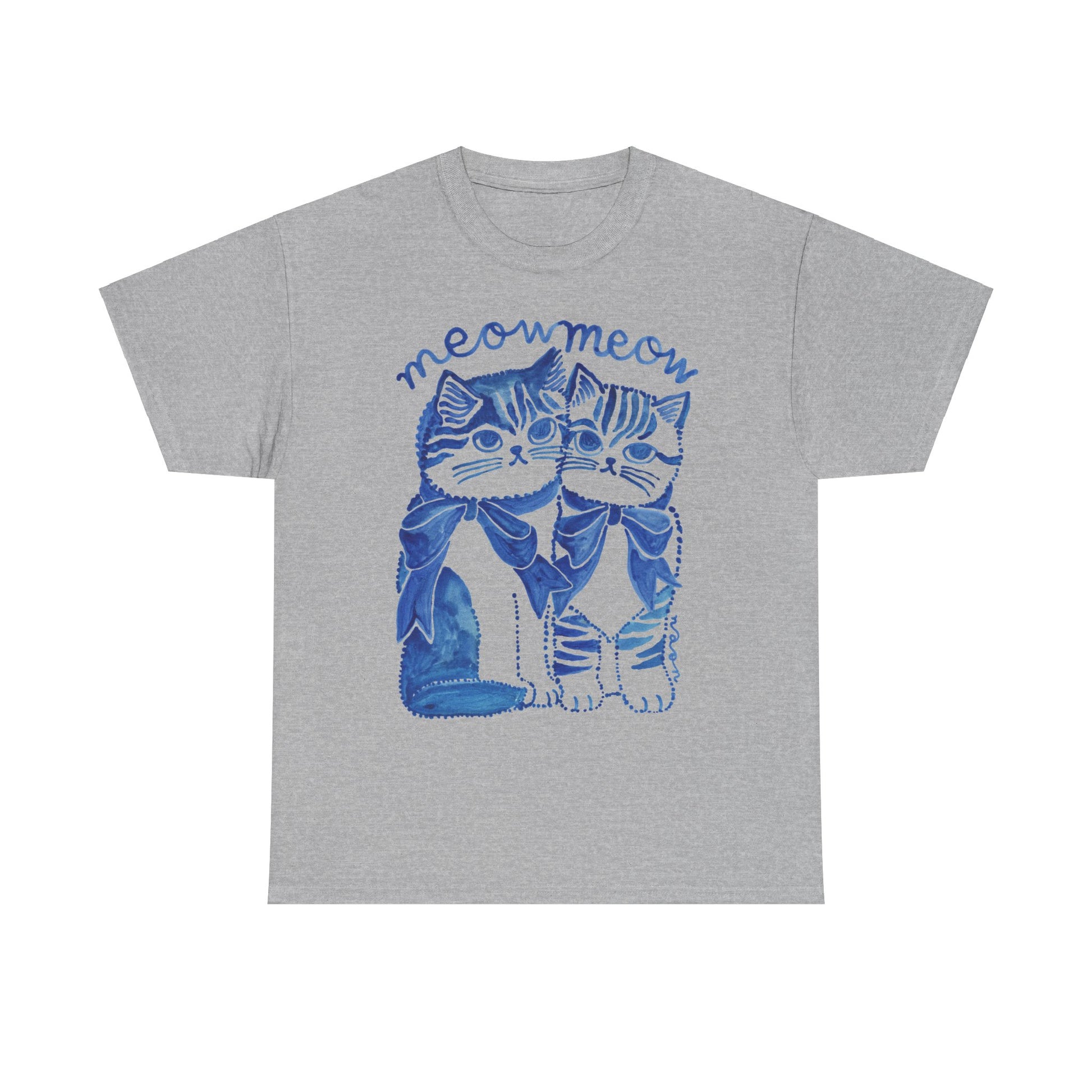 Meow Meow Unisex Heavy Cotton Tee