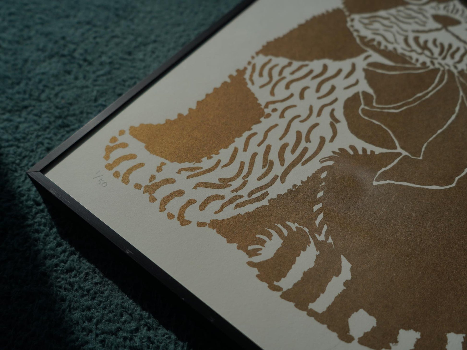 Cat and Dog Riso Print, Limited Edition
