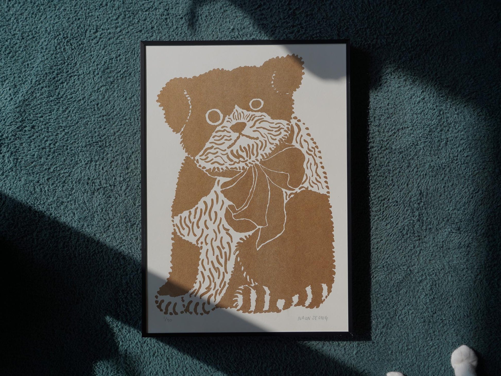 Cat and Dog Riso Print, Limited Edition