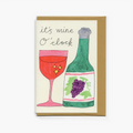 Wine O'clock card