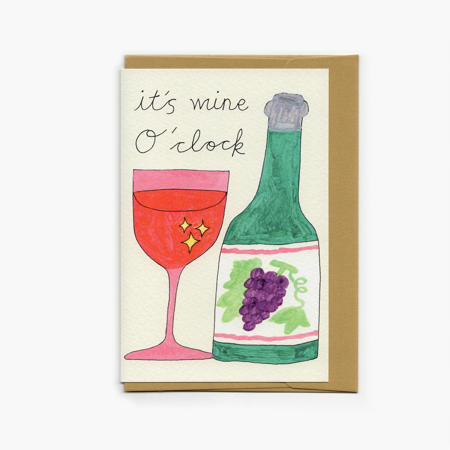 Wine O'clock card