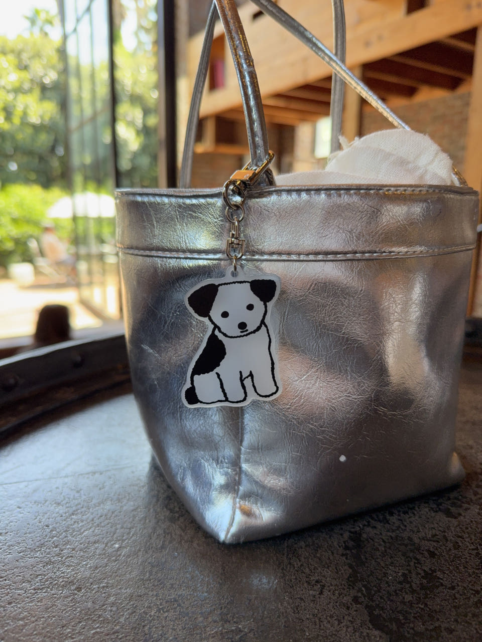 Cat and dog key ring