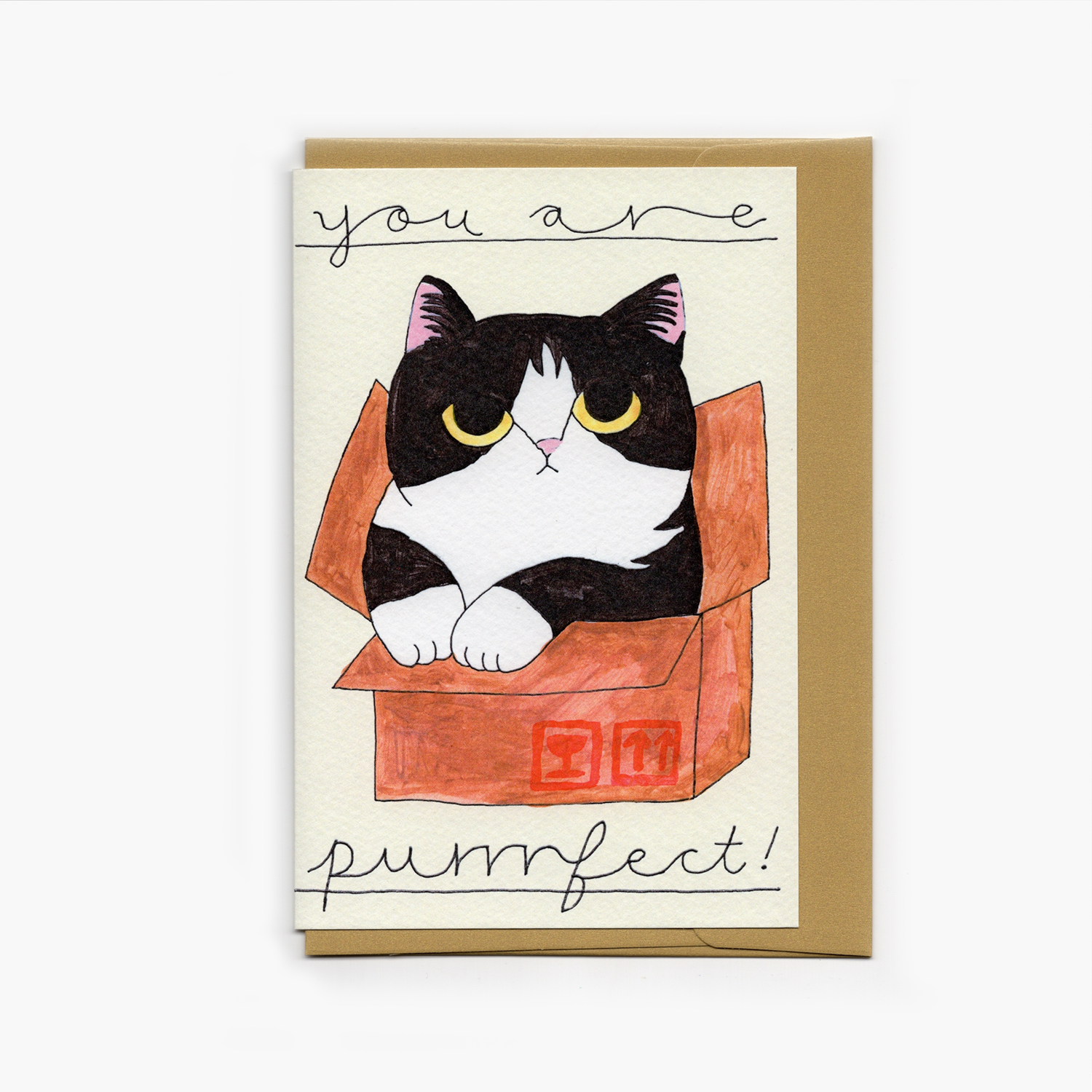 Purrrfect card