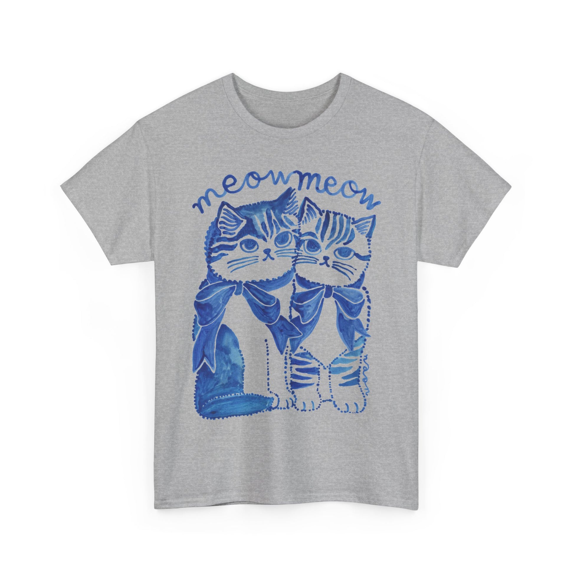 Meow Meow Unisex Heavy Cotton Tee