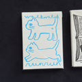 Run run walk walk Riso Print
