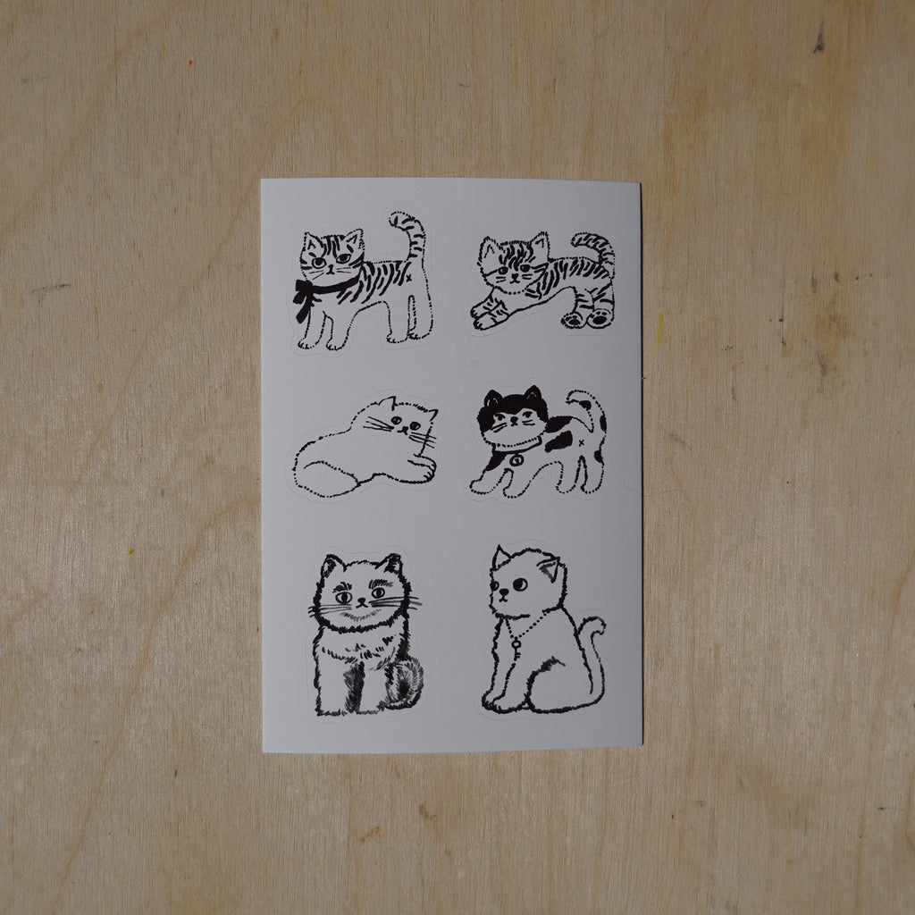 Nyang Nyang Cat Stickers Mini