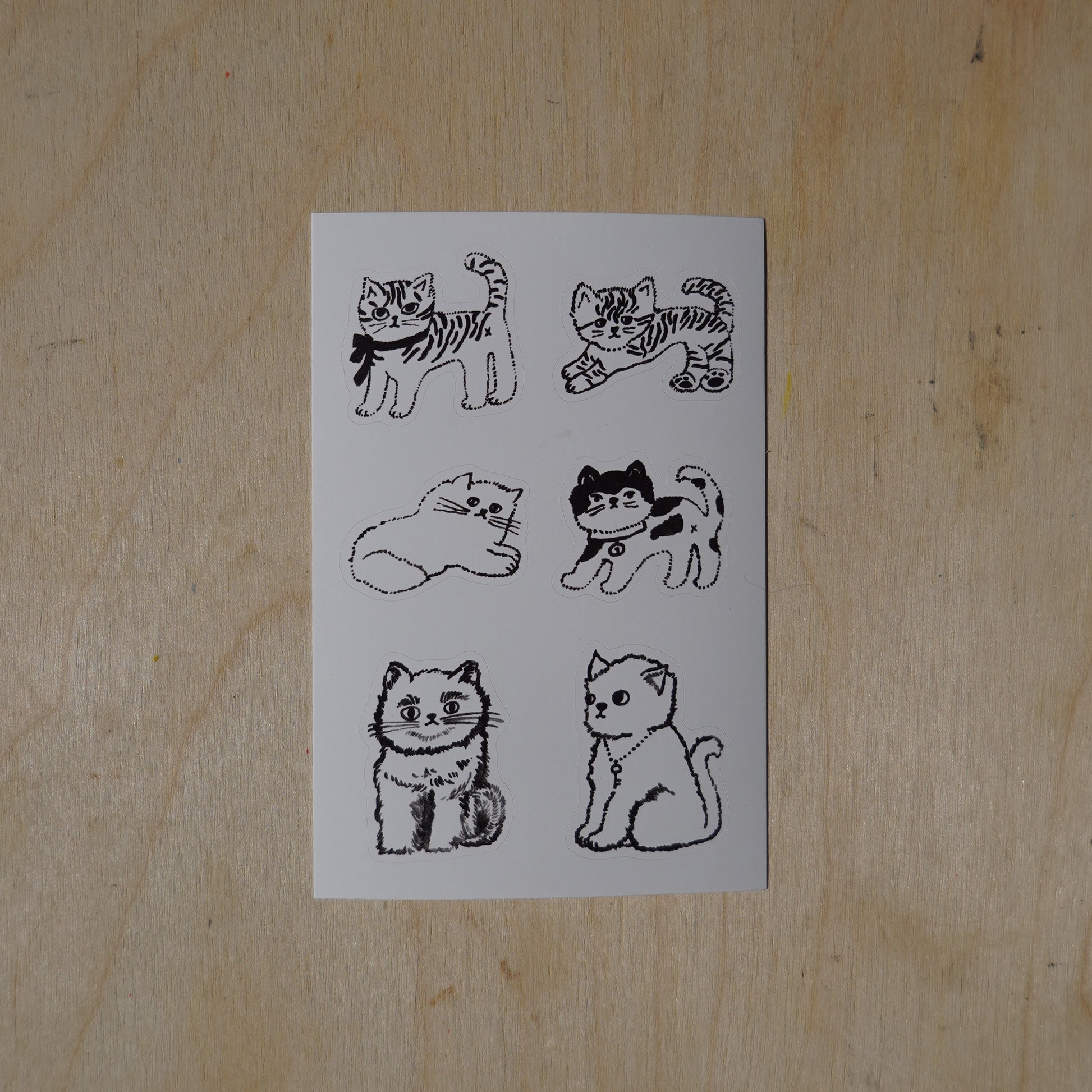 Nyang Nyang Cat Stickers Mini