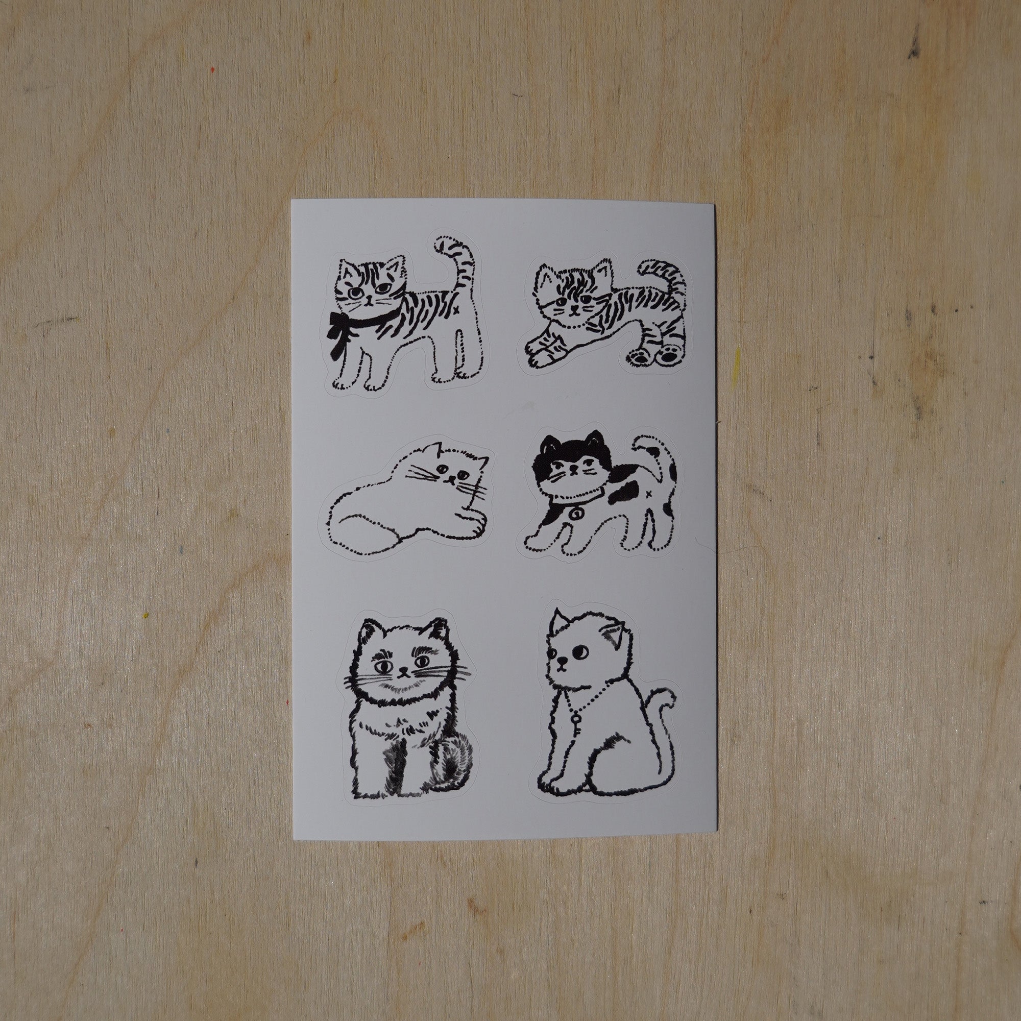 Nyang Nyang Cat Stickers Mini