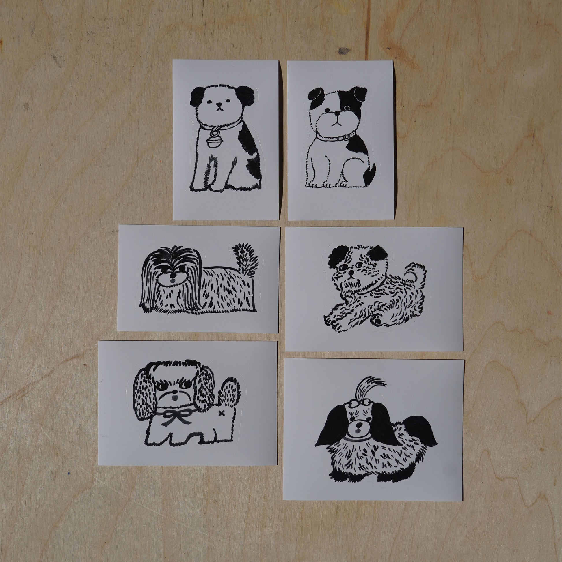 Mung Mung Dog Sticker pack