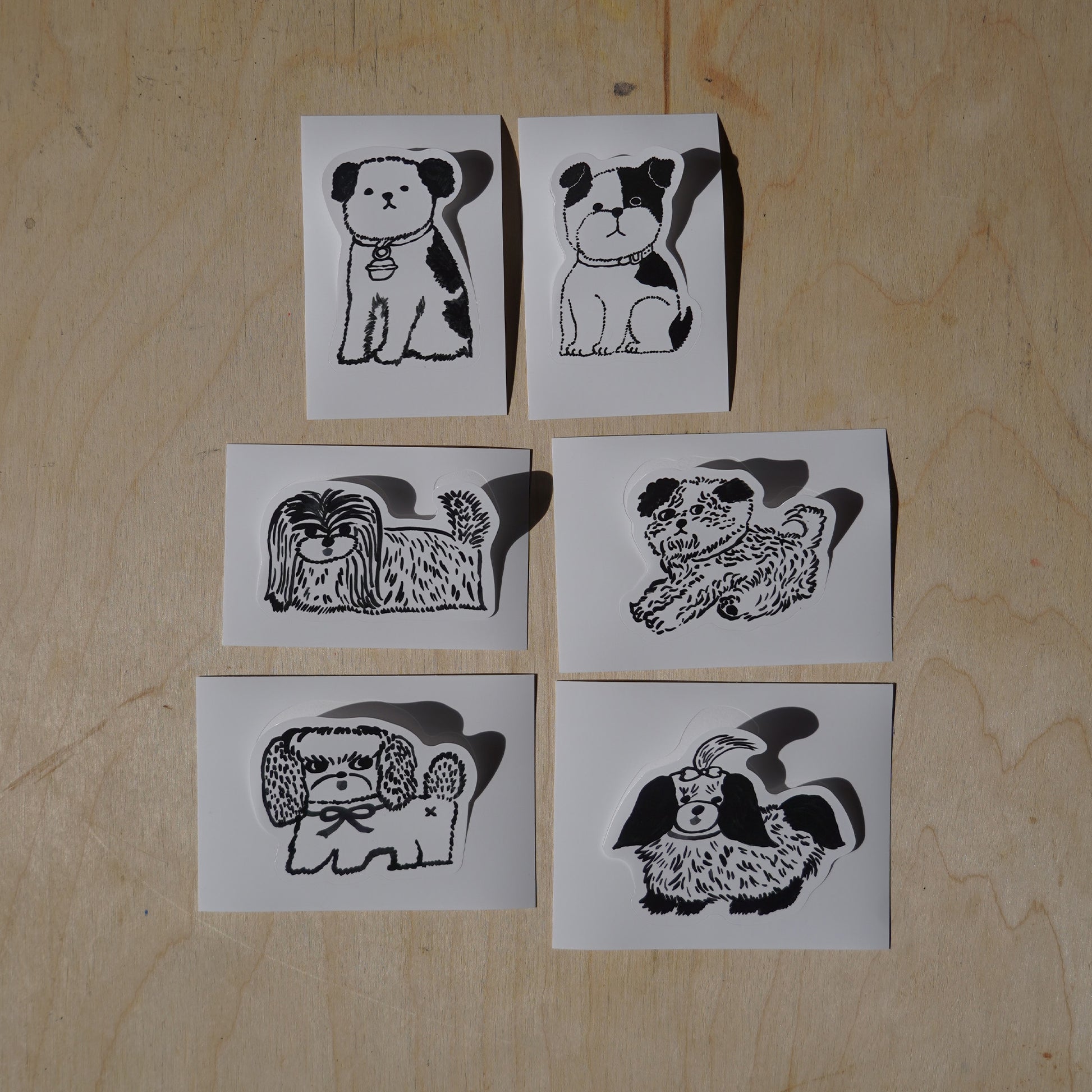 Mung Mung Dog Sticker pack
