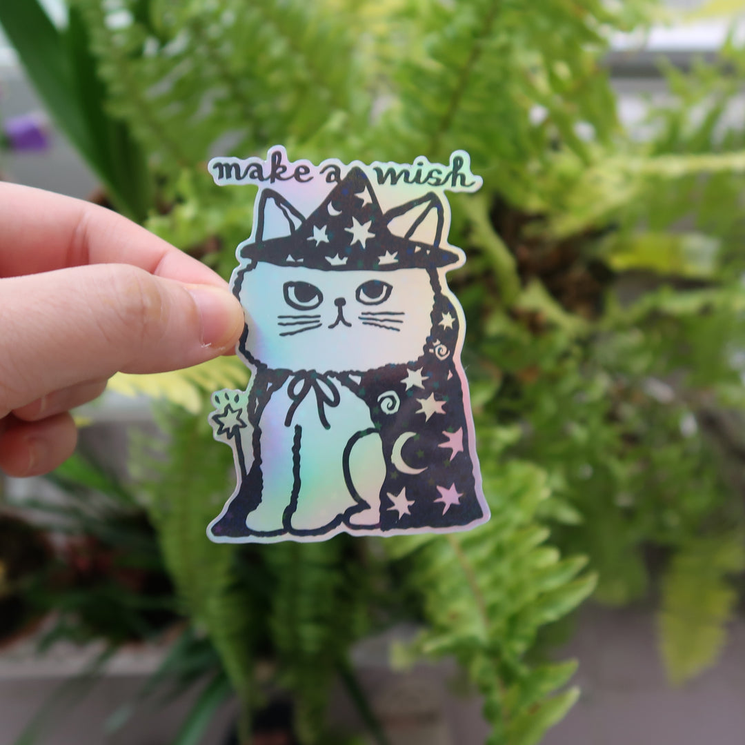 Cat drawings vinyl stickers