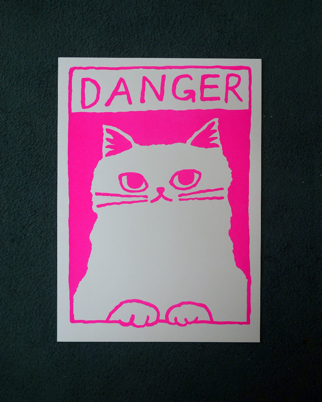 Danger Riso Print