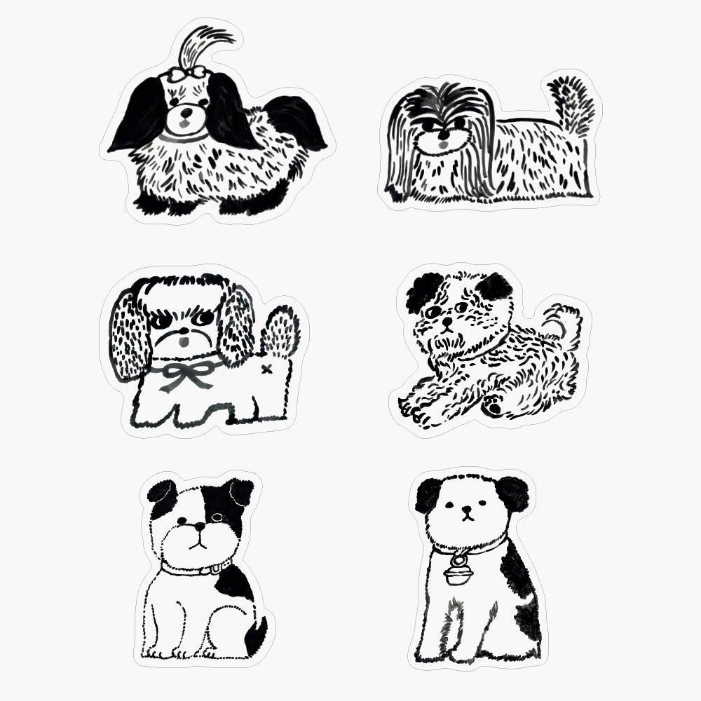 Mung Mung Dog Sticker pack